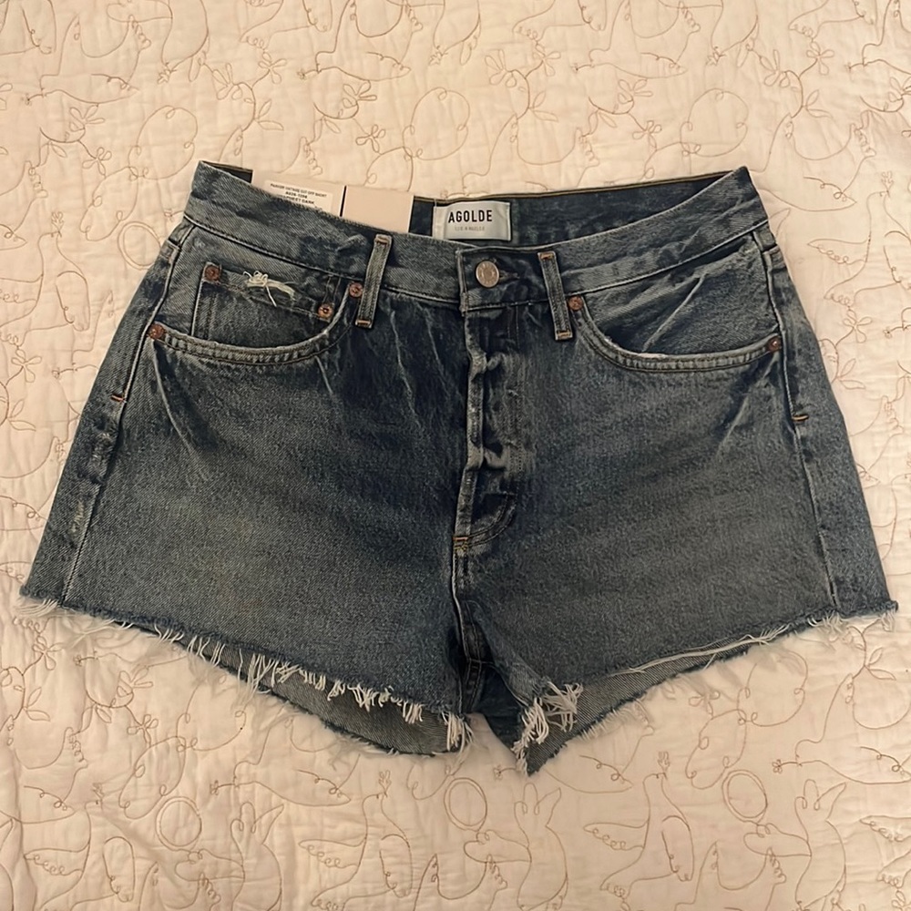 Brand new AGOLDE Parker Vintage Cut Off Shorts